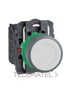 PULSADOR XB5 BL 1 NA+1 NC COLOR GR CUSTO