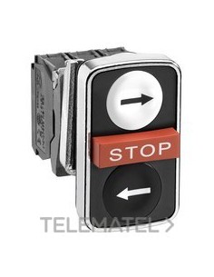 PULS.XB4 TRIPLE-STOP-BLANCO RAS./RJ STE.