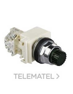 PULSADOR TIPO 9001K ALIM.DCTA.24V VD