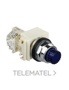 PULSADOR TIPO 9001K ALIM.DCTA.24V AZ
