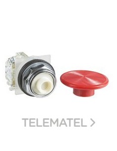 PULSADOR SETA TIPO 9001K 1 NC ROJO