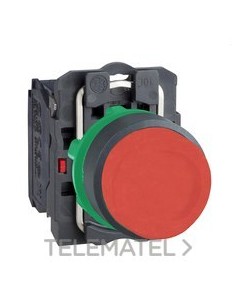 PULSADOR SALIENTE XB5 "NC" ROJO CUSTO