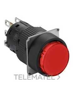 PULSADOR RED.LUMIN.RJ 24V 1 NA/NC