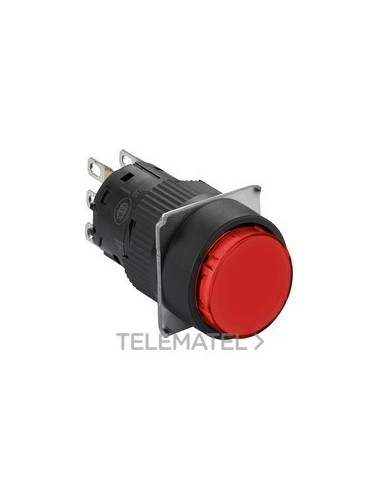 PULSADOR RED.LUMIN.RJ 24V 1 NA/NC