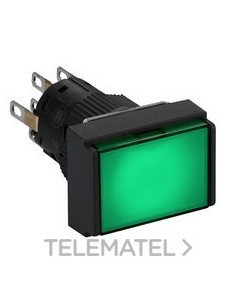 PULSADOR RTGLAR.LUMIN.VD 24V 2 NA/NC