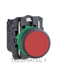 PULSADOR RASANTE XB5 ROJO 1 NA CUSTO