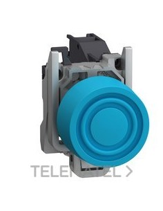 PULSADOR RAS.XB4 AZ CPON.AZ 1 NA