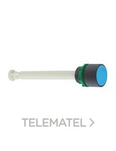 PULSADOR RASANTE REARME AZUL