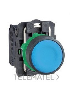 PULSADOR RAS.d.22 1 NA AZ EPLA.