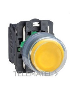 PULSADOR RAS.CPON.d.22 1 NA AM.EPLA.