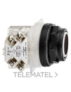 PULSADOR NEGRO DIÁMETRO 30 1 NA+NC