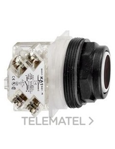 PULSADOR NEGRO 1 NA 10A 600V