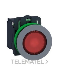 PULS.LUMIN.XB5 MONT.ENRAS.RJ LED 24V AC