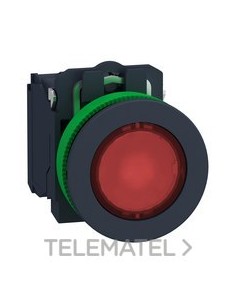 PULS.LUMIN.XB5 MONT.ENRAS.RJ LED 120V AC