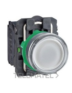 PULS.LUMIN.XB5 LED 230V NA+NC BL CUSTO