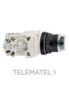 PULSADOR LUMIN.VD d.30 1 NA/NC 120V