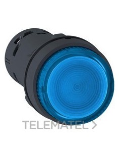 PULSADOR LUMIN.LED IMPULS.AZ CA 24V