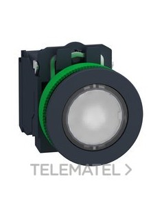 PULS.LUMIN.XB5 MONT.ENRAS.BL LED 230V AC