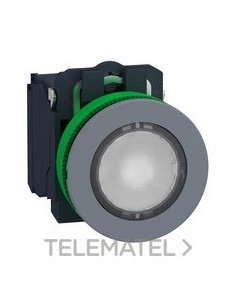 PULS.LUMIN.XB5 MONT.ENRAS.BL LED 230V AC