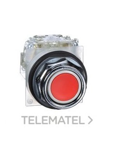 PULSADOR IMPULSO RASANTE TIPO 9001K ROJO