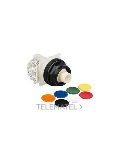 PULSADOR IMPULSO EMPOTRADO CA/CC