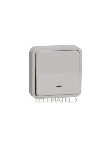 PULSADOR EMPOTRADO CON LED BLANCO