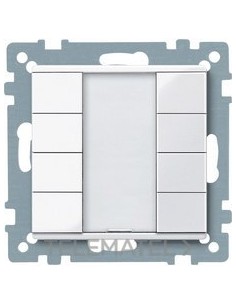 PULSADOR ELEGANCE PLUS 4 EL.BL ACVO.