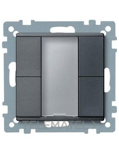 PULSADOR ELEGANCE PLUS 2 EL.ANTR.