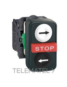 PULSADOR d.22 3P 600V IP66 BL NG RJ