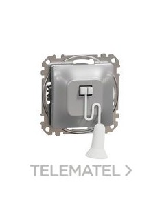 PULSADOR DE TIRADOR 10A ALUMINIO