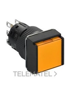PULSADOR CUAD.LUMIN.NJ.24V 1 NA/NC
