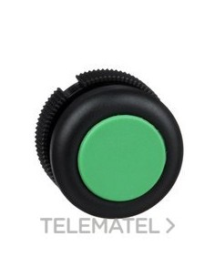 PULSADOR CAPUCHÓN GOMA VERDE
