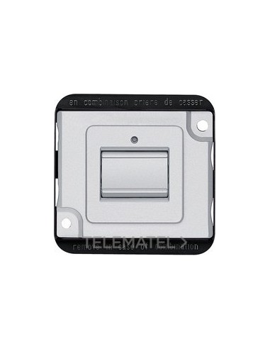 PULSADOR ANTIVANDALICO ALUMINIO