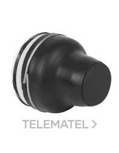 PULSADOR BAJO SILICONA NEGRO