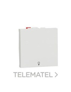 PULSADOR 2 MÓDULOS SÍMBOLO LUZ POLAR