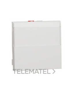 PULSADOR 2 MOD.NA/NC ETIQ.BL ACVO.