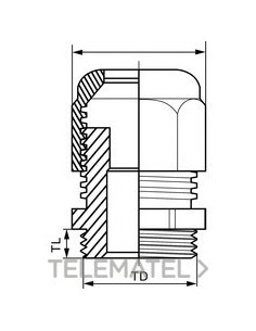 PRENSAESTOPAS IP68 32mm