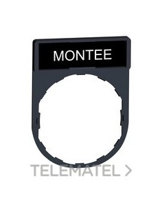 PORTALEYENDA 30x40mm DIÁMETRO 22 MONTEE