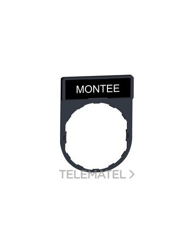 PORTALEYENDA 30x40mm DIÁMETRO 22 MONTEE