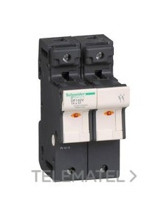 PORTAFUSIBLES 2P 50A 14x51mm