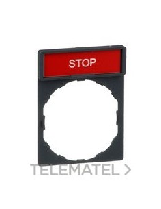 PORTAETIQUETAS STD.30x40 ETIQUETA-STOP-