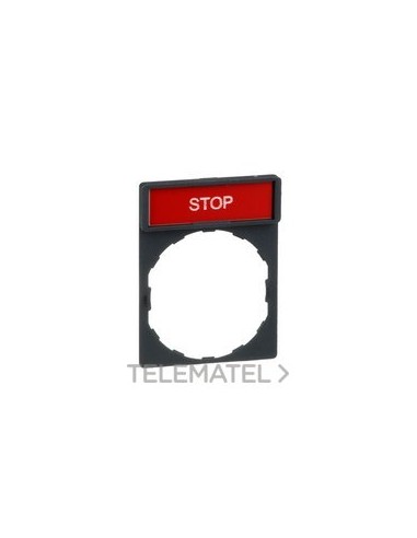 PORTAETIQUETAS STD.30x40 ETIQUETA-STOP-