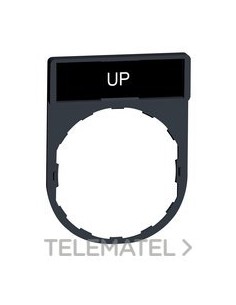 PORTAETIQUETAS CON LEYENDA "UP"