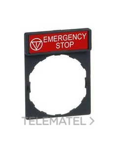 PORTAETIQUETAS ETIQ.EMERGENCY STOP