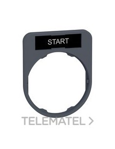 PETQS.30x40mm ETIQ."START" COLOR NG CBZA