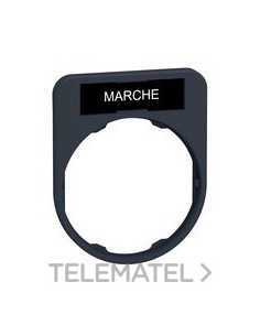 PETQS.30x40mm ETIQ."MARCHE" COLOR NG CBZ