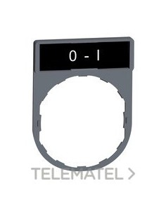 PETQS.30x40mm ETIQ."O-I" COLOR GR