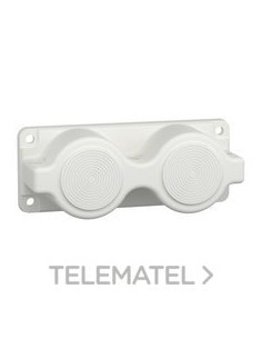 PLACA PASACABLES IP55 2 ENTRADAS