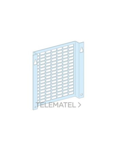 PLACA G PL PERFORADA EMBUTIDA 6 MÓDULOS