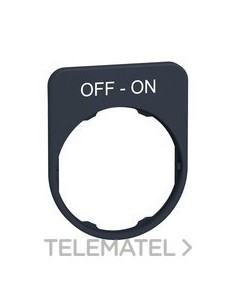 PL.INSC.40x50mm "OFF-ON" CBZA.MONT.ENRAS